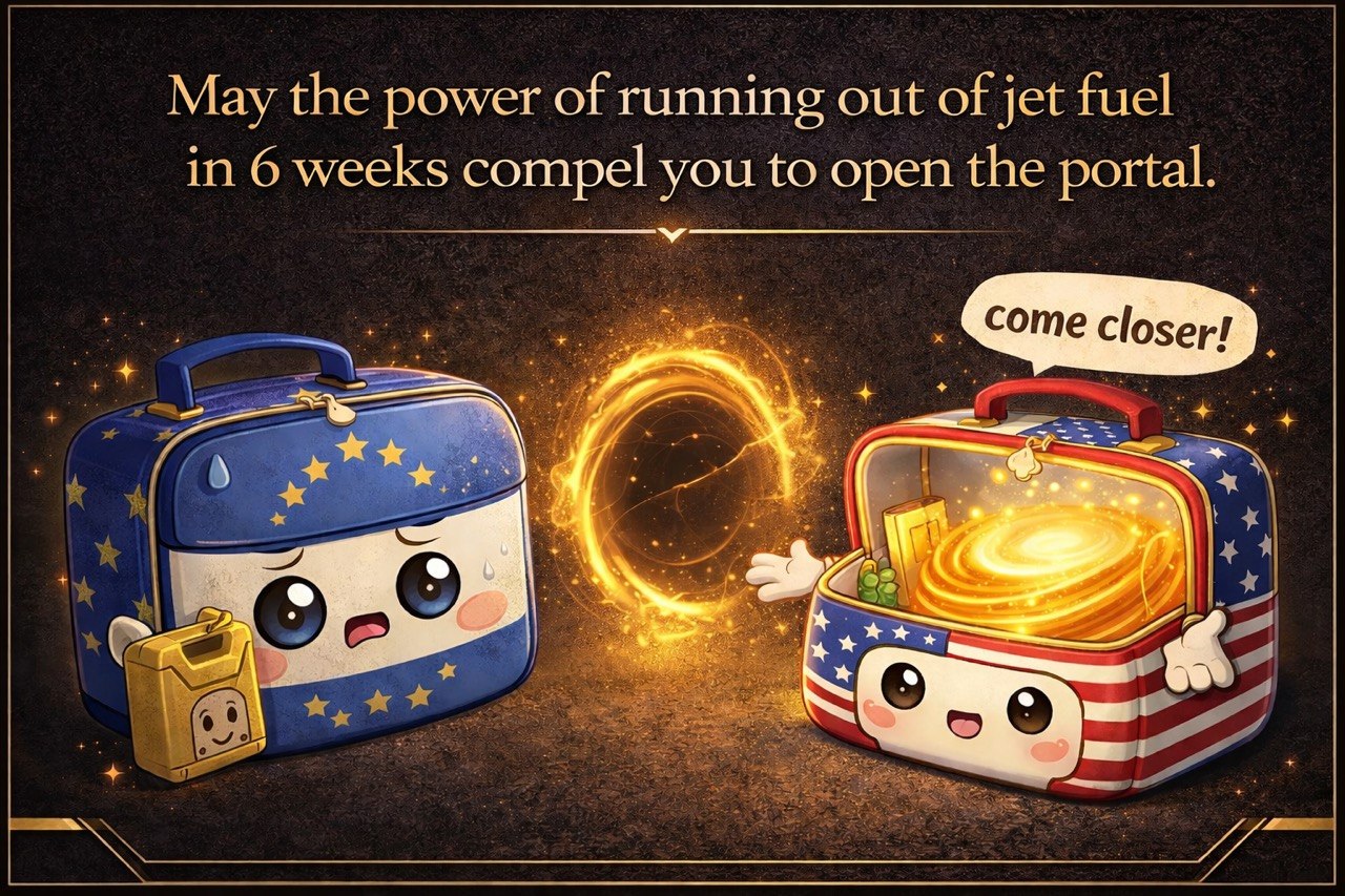 Reminder meme before boarding the Jet-Bridge
