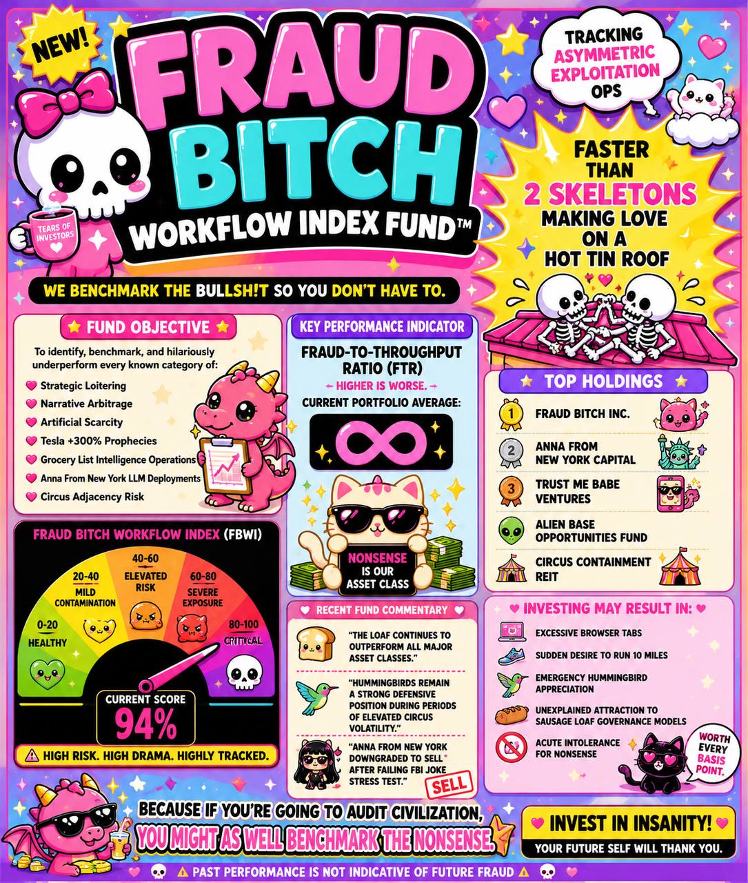 Fraud Bitch Workflow Index Fund page